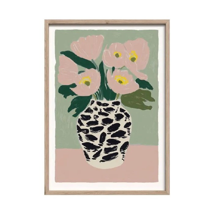 home-decor/wall-decor/styler-framed-poster-50cm-x-70cm-ps041-spotted-vase