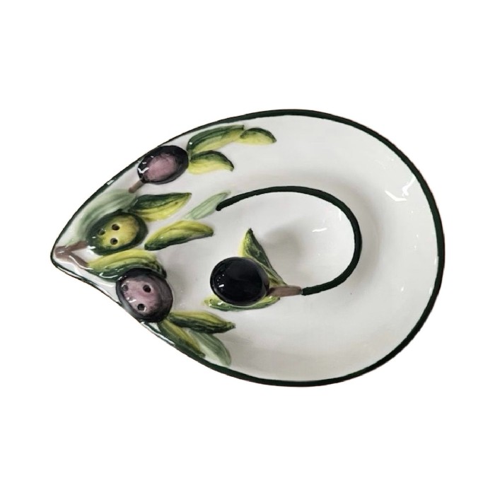 home-decor/decorative-ornaments/bristow-potteries-hand-painted-embossed-olive-double-swirl-dish