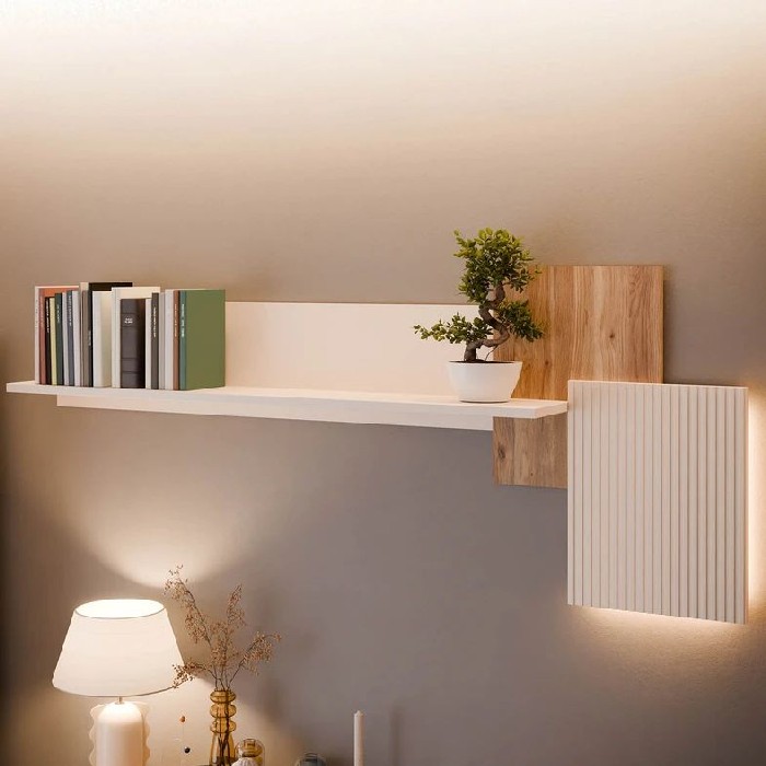 living/tv-tables/oak-squere-wall-shelf-with-led-light-–-finished-in-oak-and-sand