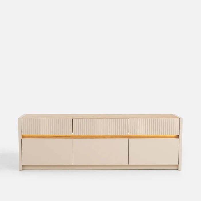 living/tv-tables/oak-squere-tv-unit-–-160cm-3-drawers-3-doors-led-light-oaksand-finish