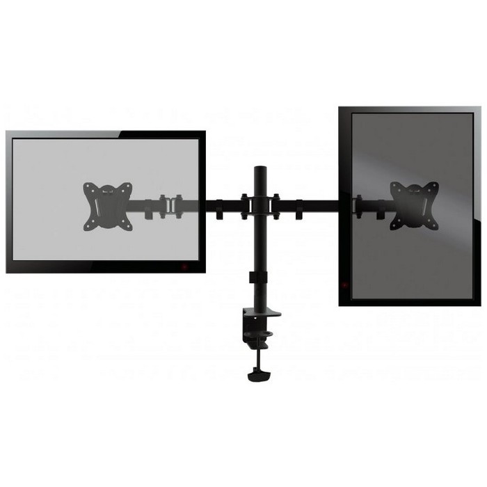 electronics/tv-accessories-brackets/omega-double-monitor-desk-mount-vesa-75mm-x-75mm-and-100mm-x-100mm-for-13-to-27-inch-monitors