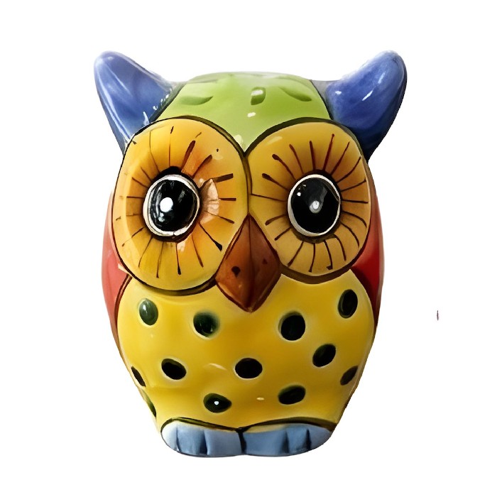 home-decor/decorative-ornaments/bristow-potteries-hand-painted-ceramic-owl-small