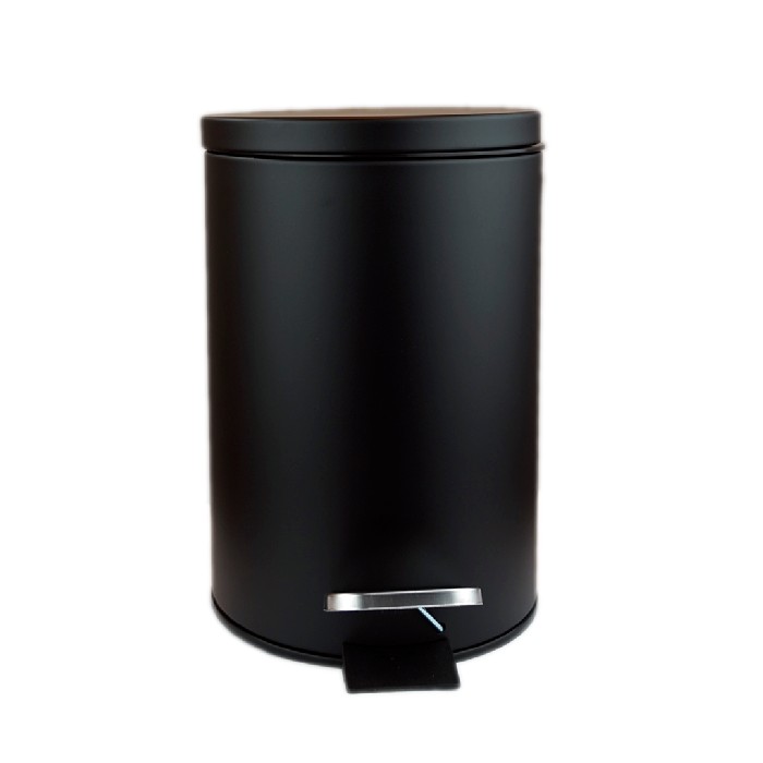 household-goods/bins-liners/stainless-steel-bucket-with-pedal-3l-black