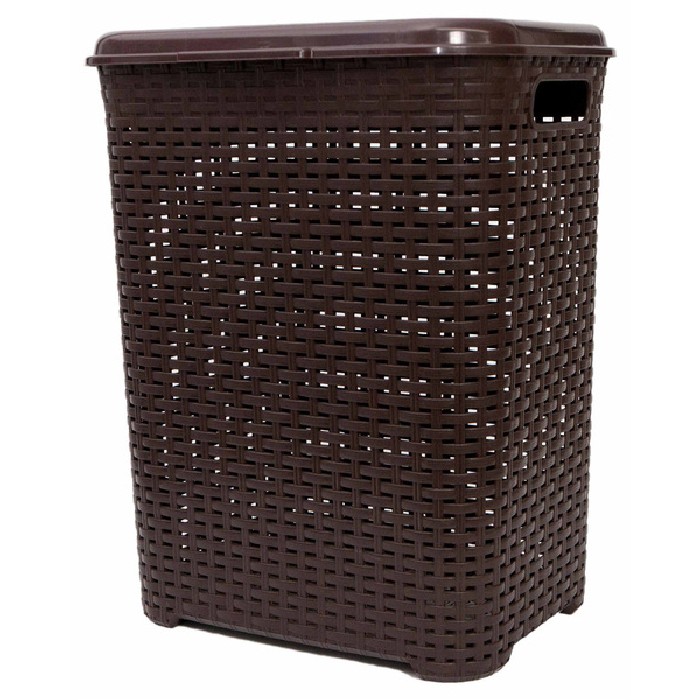 household-goods/laundry-ironing-accessories/plastic-laundry-basket-with-lid-45l-brown