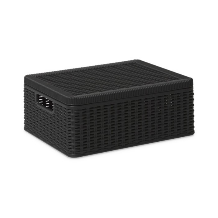 bathrooms/bathroom-accessories/decora-storage-box-black-38cm-x-15cm