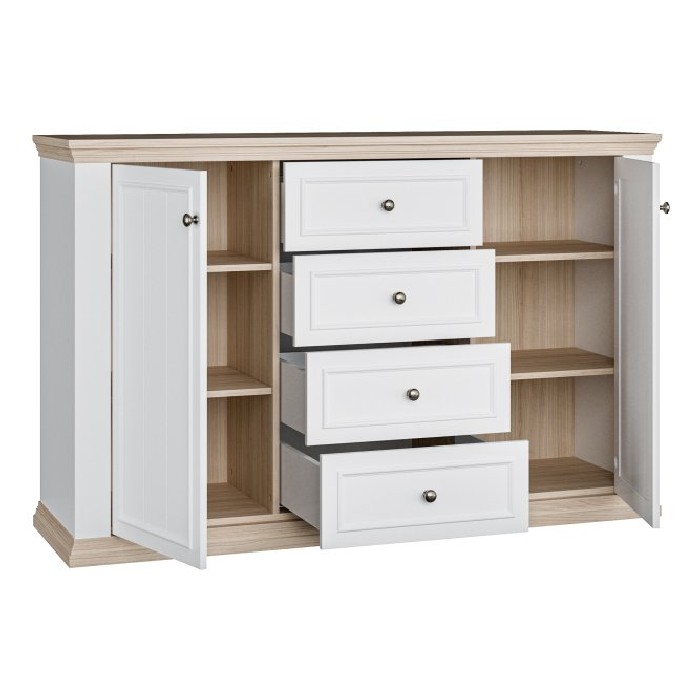 dining/dressers/pontypool-sideboard-with-2-doors-and-4-drawers-white-and-riva-oak