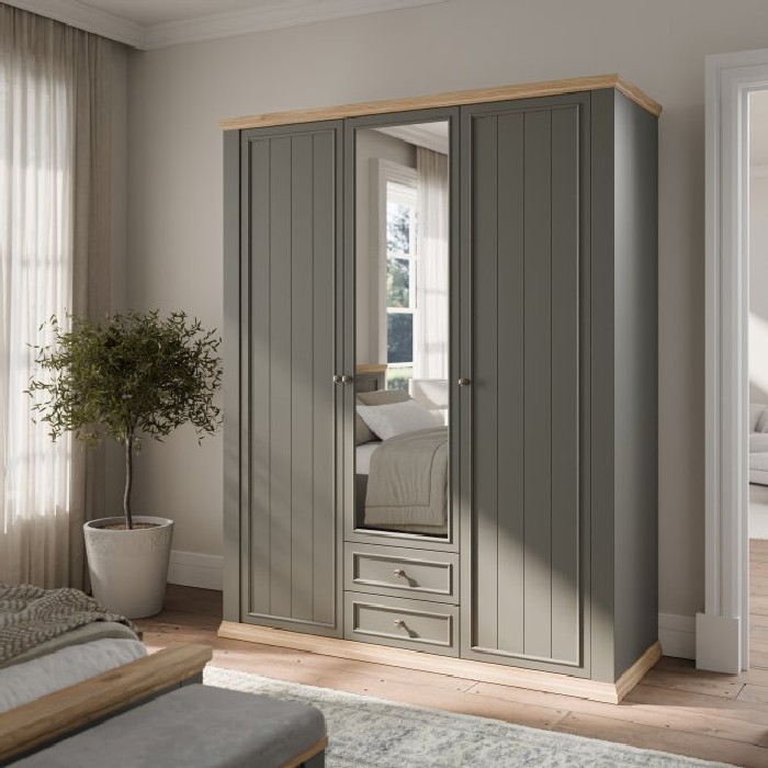 bedrooms/wardrobe-systems/pontypool-wardrobe-with-3-doors-and-2-drawers-wolfram-grey-and-mauvella-oak