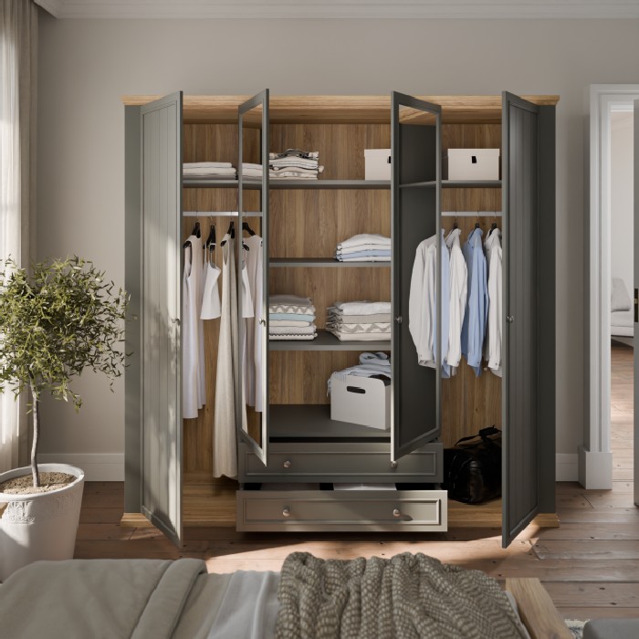 bedrooms/wardrobe-systems/pontypool-wardrobe-with-4-doors-and-2-drawers-wolfram-grey-and-mauvella-oak