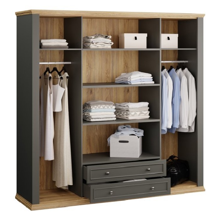 bedrooms/wardrobe-systems/pontypool-wardrobe-with-4-doors-and-2-drawers-wolfram-grey-and-mauvella-oak