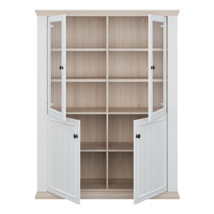 dining/dressers/pontypool-wide-vitrine-white-and-riva-oak