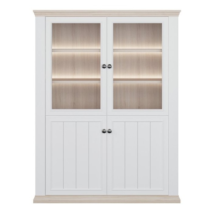 dining/dressers/pontypool-wide-vitrine-white-and-riva-oak