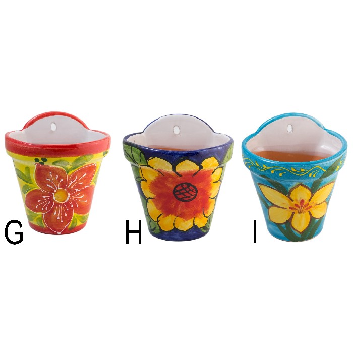 home-decor/indoor-pots-plant-stands/bristow-potteries-hand-painted-ceramic-hanging-pot-22cm-x-21cm-12-assorted