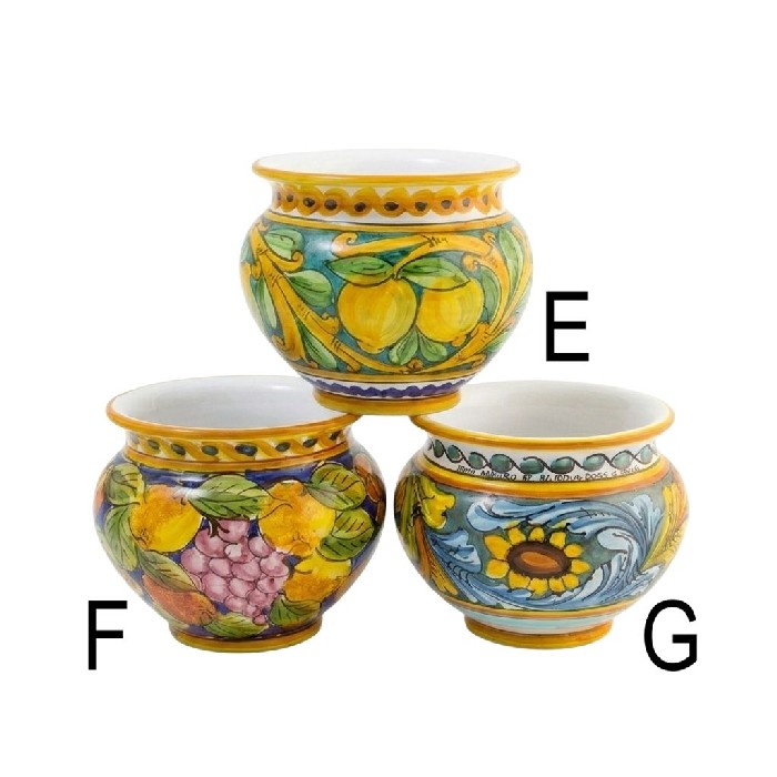 home-decor/indoor-pots-plant-stands/bristow-potteries-hand-painted-ceramic-round-pot-diameter-15cm-x-13cm-13-assorted