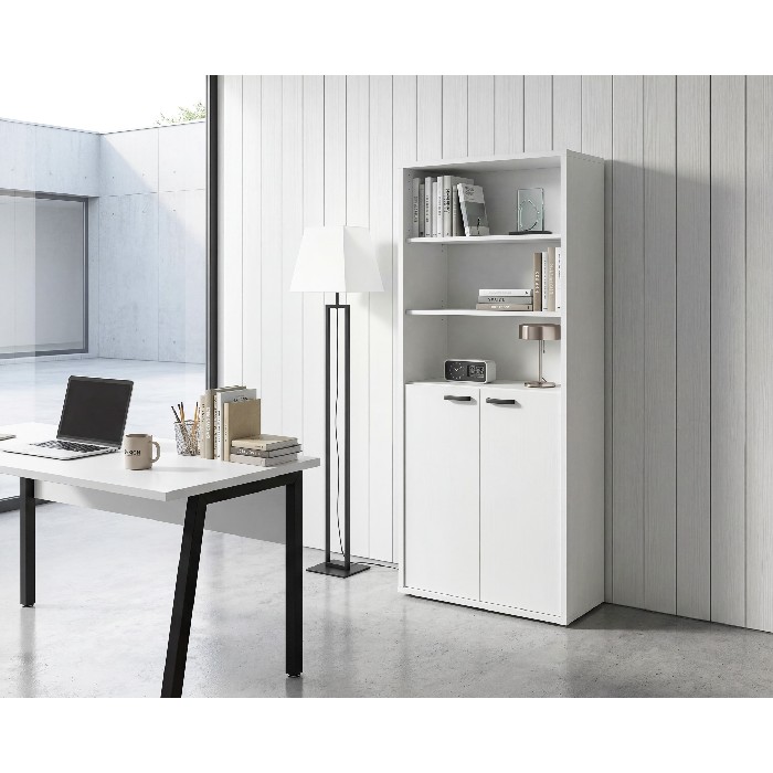 office/bookcases-cabinets/pronto-bookcase-with-2-low-doors-white