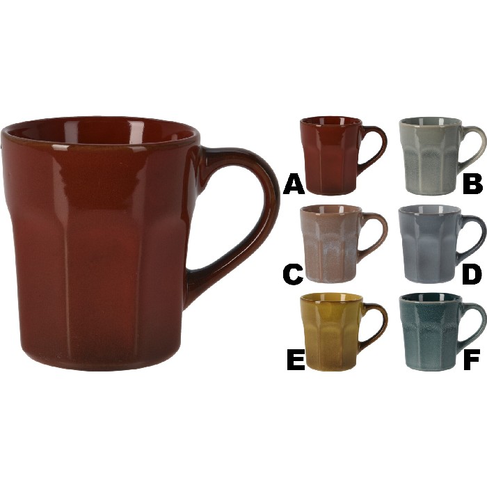 tableware/mugs-cups/mug-stoneware-280ml-947oz-6-assorted-colours
