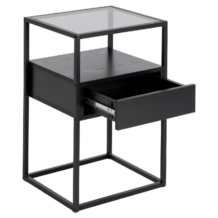 bedrooms/bedside-tables/randolf-bedside-table-black-steel-black-ash-smoked-glass
