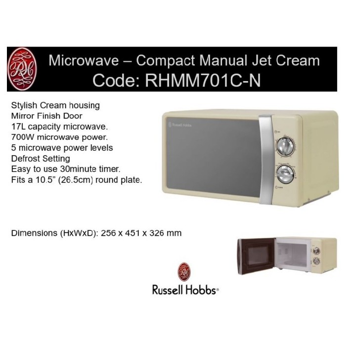 small-appliances/microwaves-ovens/russell-hobbs-freestanding-microwave-oven-manual-17lt-jet-cream