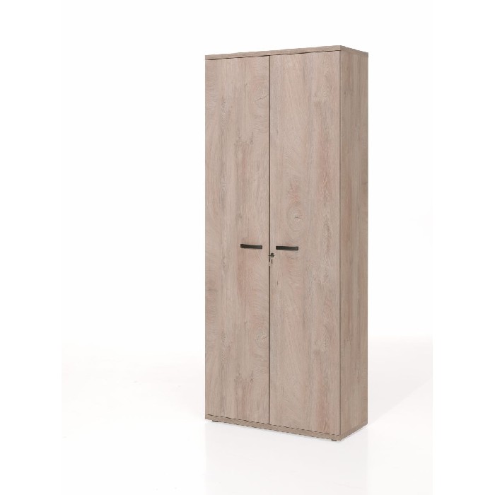 office/bookcases-cabinets/rio-tall-bookcase-with-2-full-height-lockable-doors-finished-in-hummus-oak
