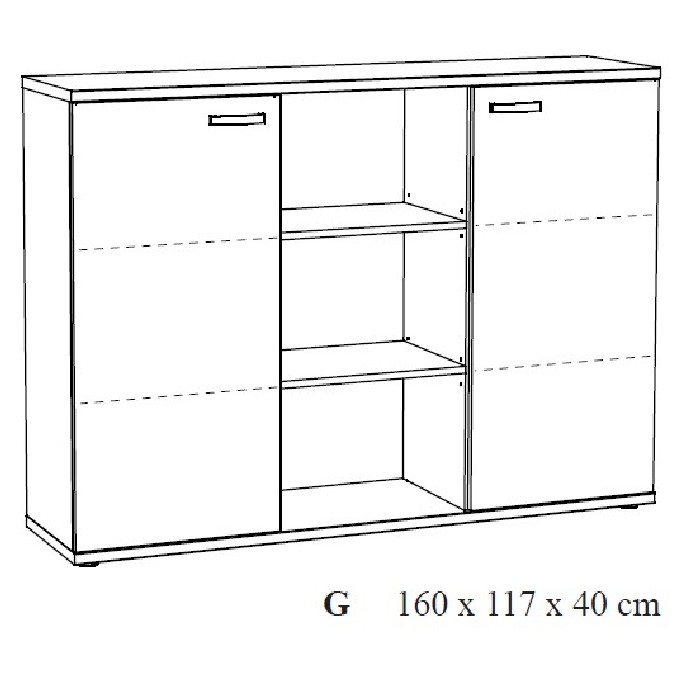 office/bookcases-cabinets/rio-medium-height-bookcase-with-2-doors-and-central-open-shelf-finished-in-hummus-oak