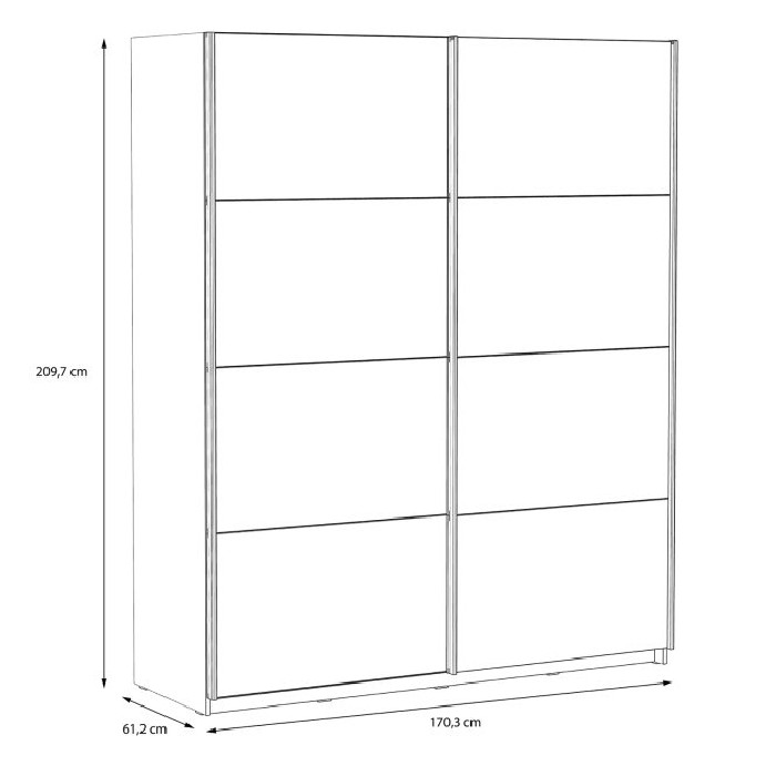 bedrooms/wardrobe-systems/dreamer-170cm-wide-sliding-door-wardrobe-finished-in-mud-and-black-oak