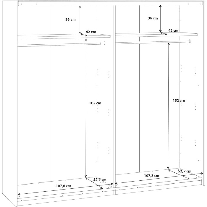 bedrooms/wardrobe-systems/dreamer-220cm-sliding-door-wardrobe-finished-in-mud-and-black-oak