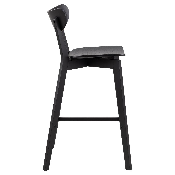 dining/dining-stools/roxby-bar-stool-matt-black-structure-and-black-oak-veneer-seat-and-back