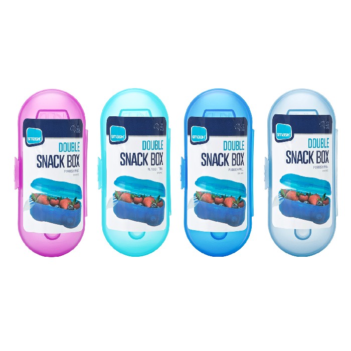 kitchenware/picnicware/smash-double-snack-box-–-4-assorted-colours