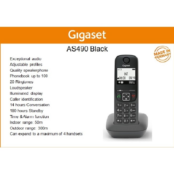 electronics/phones-accessories/gigaset-cordless-as490-black-hfree