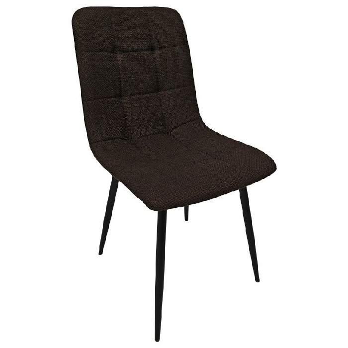 dining/dining-chairs/sam-dining-chair-with-square-stitching-upholstered-in-basel-45-dark-brown-fabric