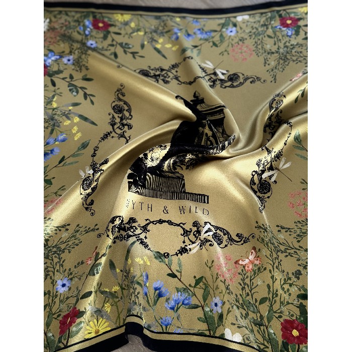 household-goods/clothes-shoes-accessories/myth-and-wild-roman-garden-silk-scarf-gold