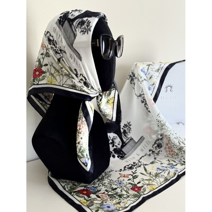 household-goods/clothes-shoes-accessories/myth-and-wild-roman-garden-silk-scarf-white