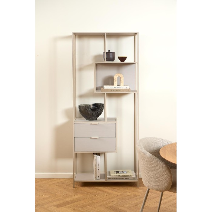 living/shelving-systems/seaford-bookcase-with-shelves-and-2-drawers-finished-in-greige