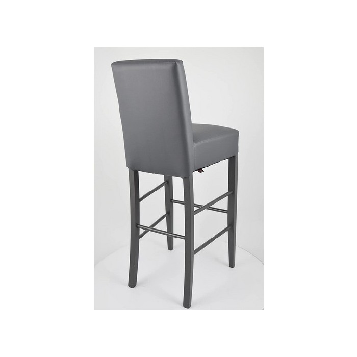 dining/dining-stools/promo-chiara-bar-stool-upholstered-in-dark-grey-fabric-with-dark-grey-legs