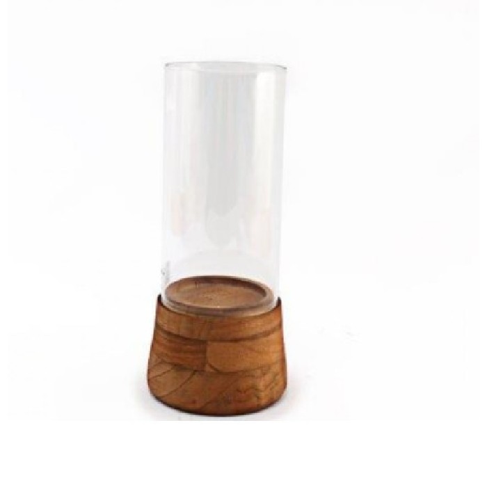 home-decor/candle-holders-lanterns/candle-holder-with-wooden-base-28cm