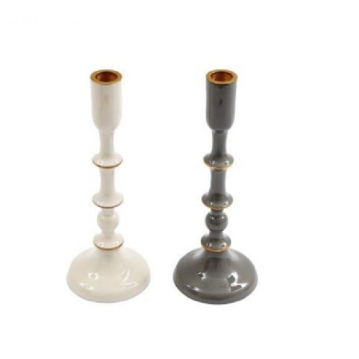 home-decor/candle-holders-lanterns/candle-stick-25cm-whitegrey-2-assorted