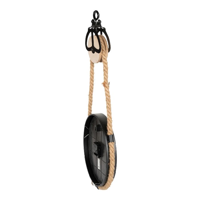 home-decor/wall-decor/sil-hanging-rope-metal-clock-74cm-black