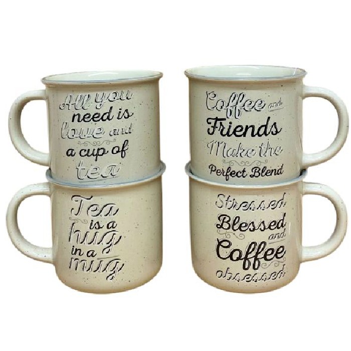 tableware/mugs-cups/antique-grey-slogan-mug-4-assorted