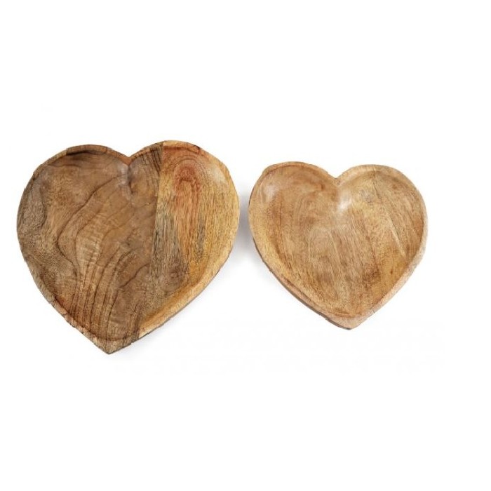 tableware/serveware/trays-set-of-2-wooden-heart