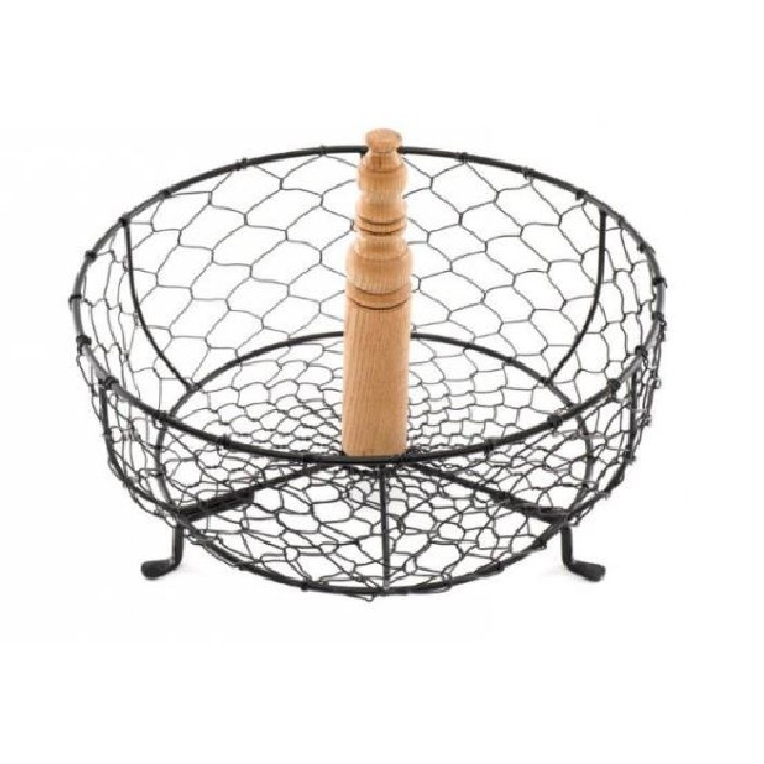 tableware/centrepieces-fruit-bowls/wire-with-wood-centre-basket-30cm