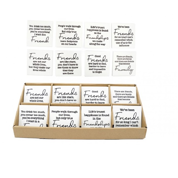 tableware/placemats-coasters-trivets/friends-coaster-10cm-x-10cm-8-assorted