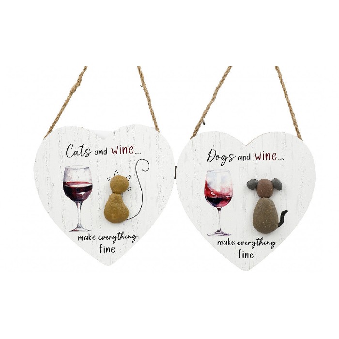 home-decor/wall-decor/sil-interiors-hanging-dog-cat-wine-plaque-15cm-2-assorted