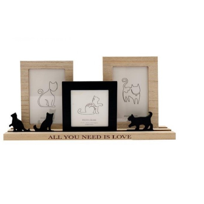 home-decor/frames/frame-set-of-3-photo-with-cats