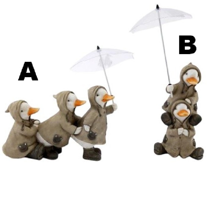 home-decor/decorative-ornaments/sitting-duck-family-with-umbrella-2-assorted