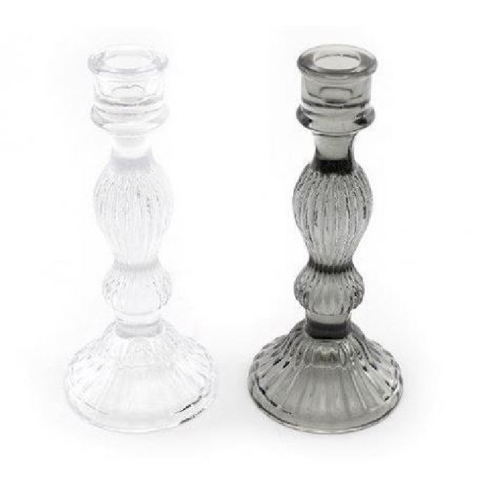 home-decor/candle-holders-lanterns/candle-holder-20cm-glass-taper-2-assorted