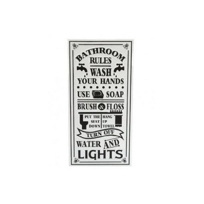 home-decor/wall-decor/wall-hanging-bathroom-rules-plaque-60x30cm