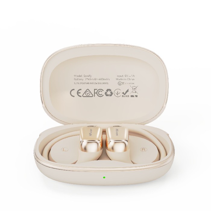 electronics/headphones-ear-pods/hifuture-sonify-open-earbuds-champagne