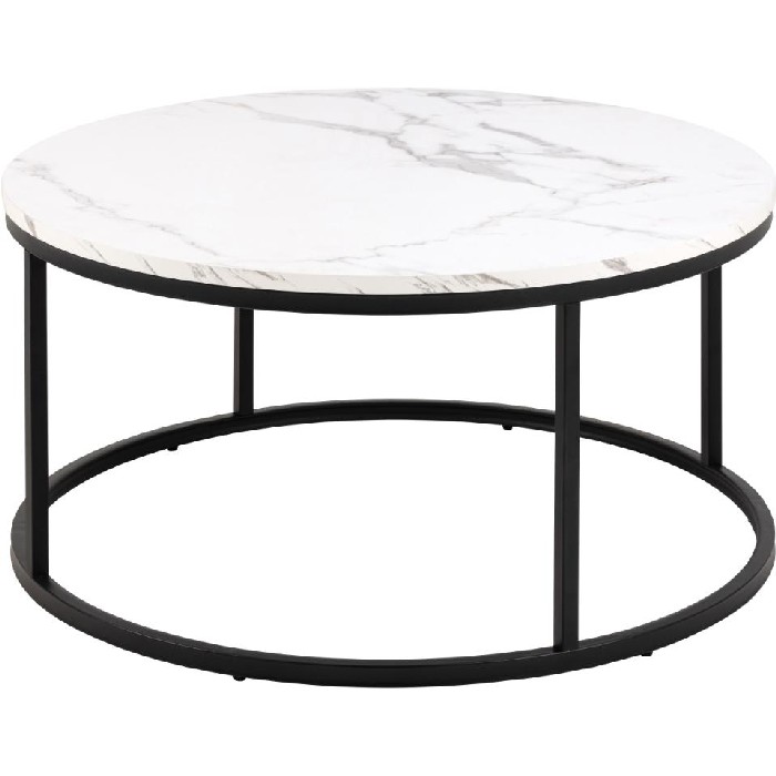 living/coffee-tables/spiro-round-coffee-table-with-white-marble-look-top-and-black-metal-base