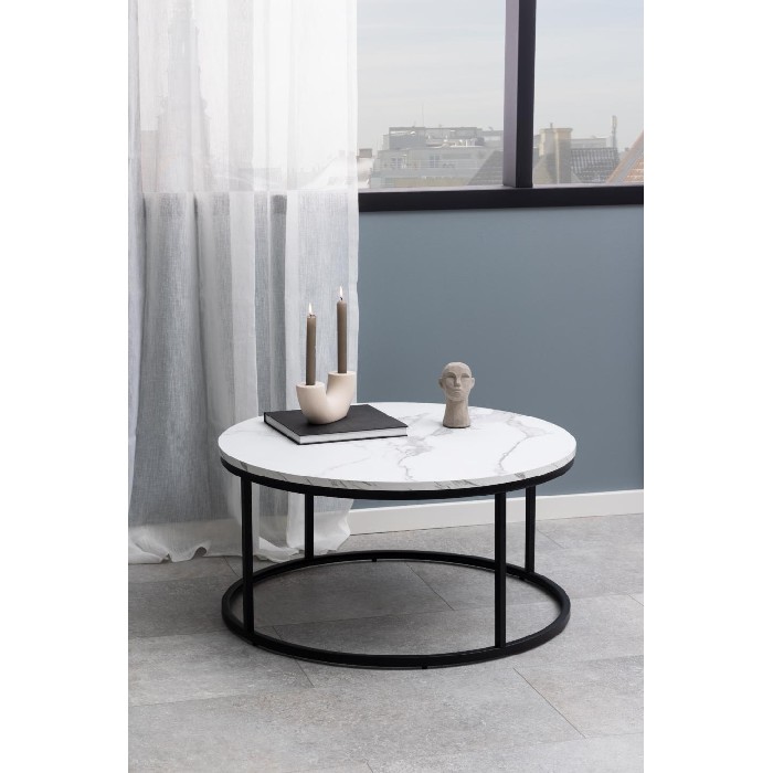 living/coffee-tables/spiro-round-coffee-table-with-white-marble-look-top-and-black-metal-base