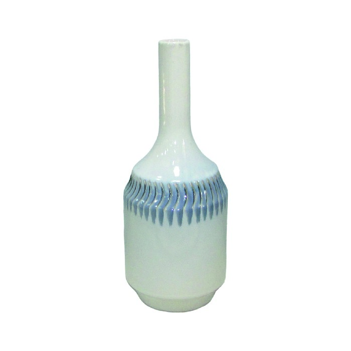 home-decor/vases/blue-white-skittle-vase-37cm