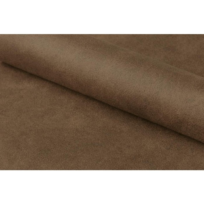 dining/dining-stools/promo-sylvia-barstool-upholstered-in-preston-light-brown-22-microfibre-with-a-black-base